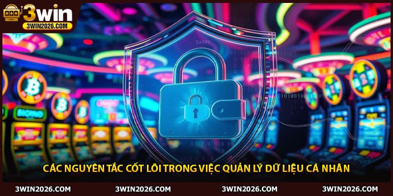 Các nguyên tắc cốt lõi trong việc quản lý dữ liệu cá nhân